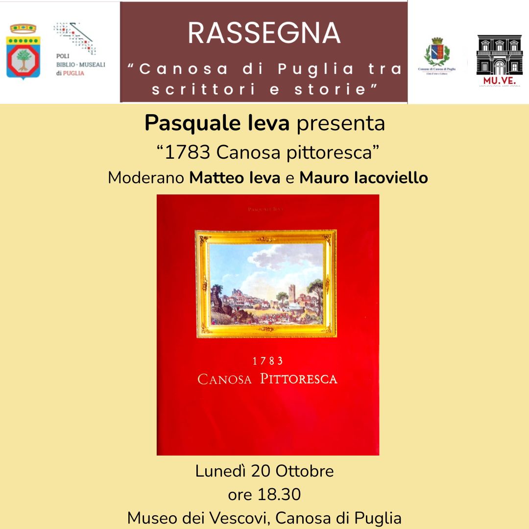 Rassegna libraria CANOSA DI PUGLIA TRA SCRITTORI E STORIE