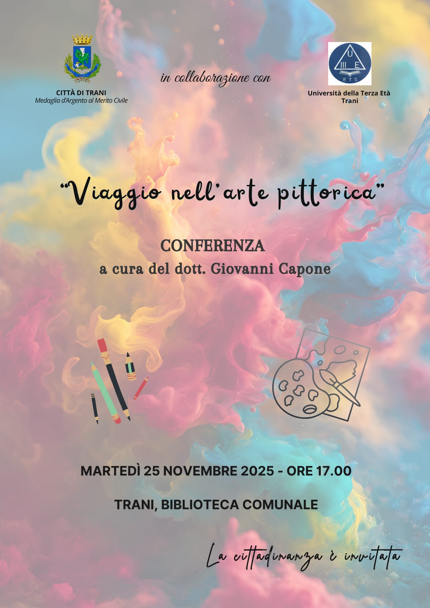 Incontro tematico su VIAGGIO NELL’ARTE PITTORICA