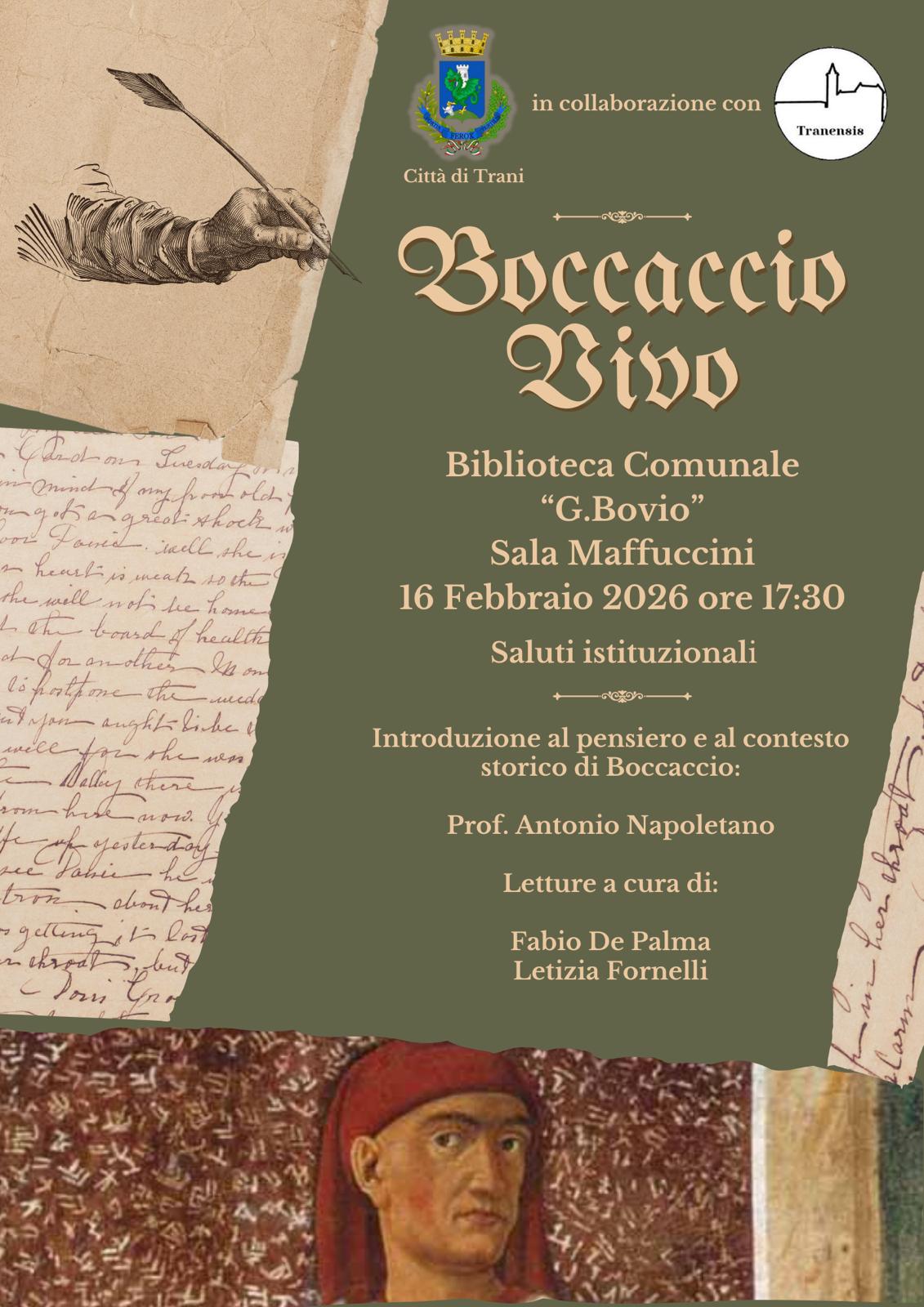 Incontro tematico su BOCCACCIO VIVO