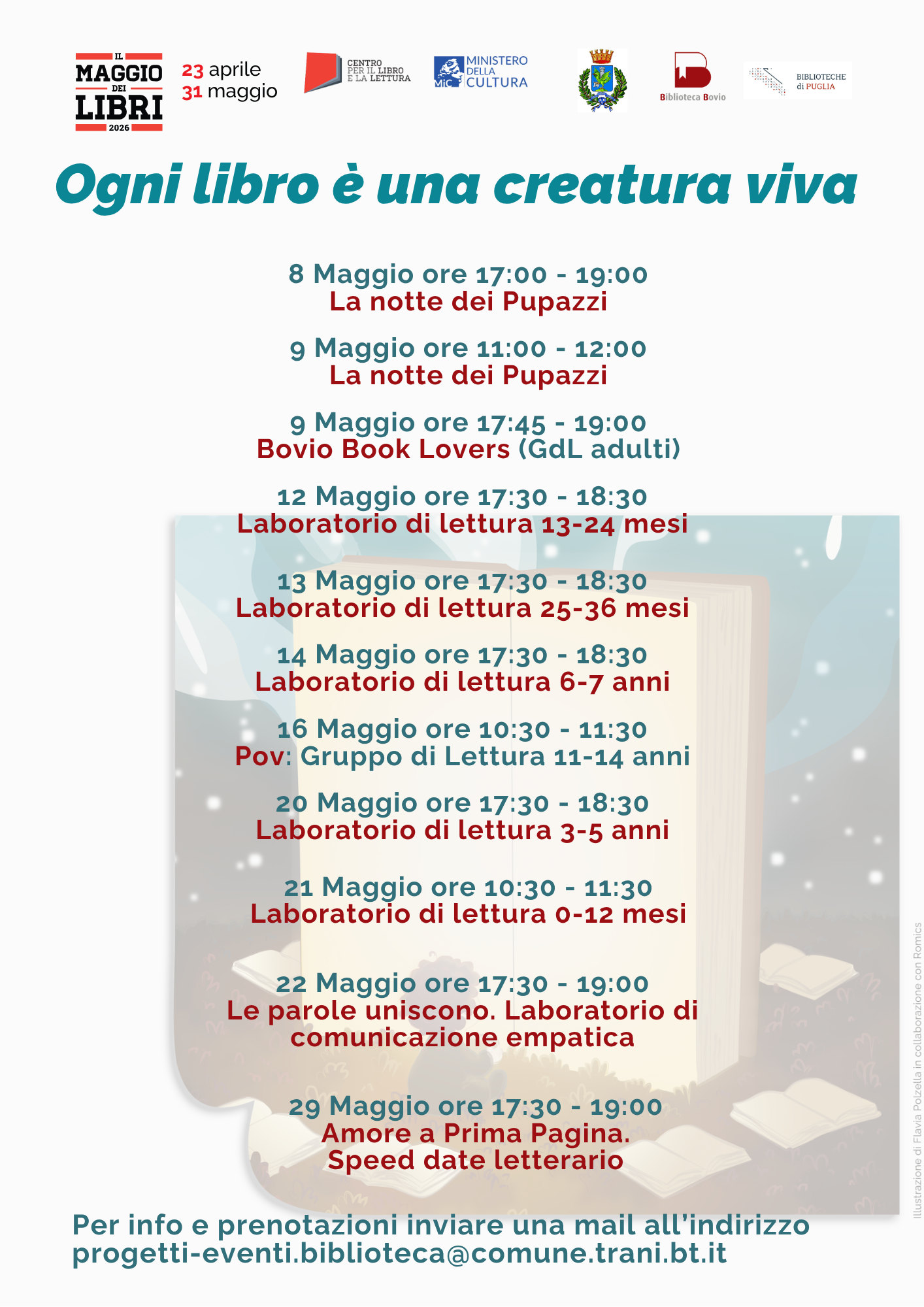 IL MAGGIO DEI LIBRI 2026